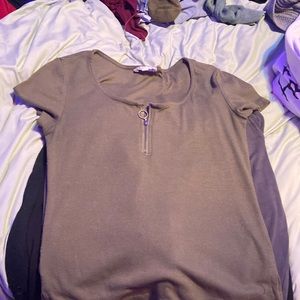 green shirt, hardly worn, size mediu